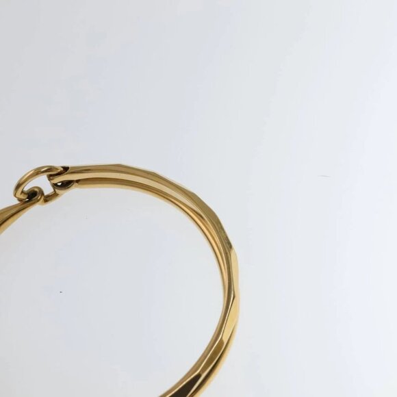 Chloe Nile Hand Bag Leather 2way Light Blue Gold Auth 111358V - Picture 13 of 16